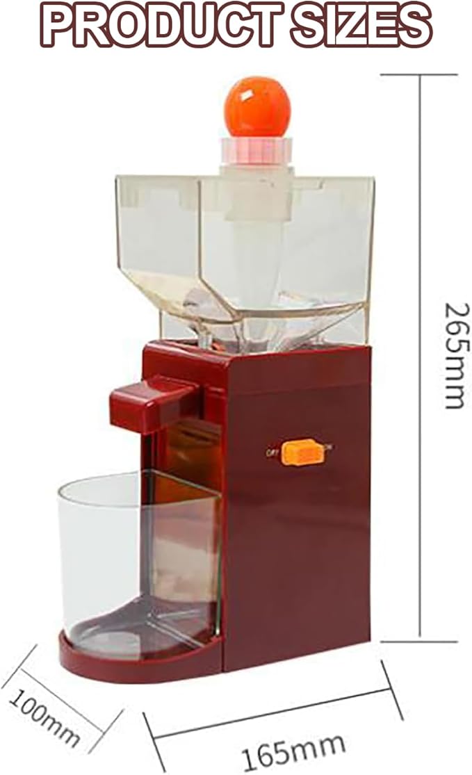 Electric Peanut Butter Maker Commercial-Grade Electric Nut Butter Maker &amp Grinder with Anti-Slip Base 500ml Large Capacity and Stirring Hook Design and Removable Parts for Peanuts Cashews