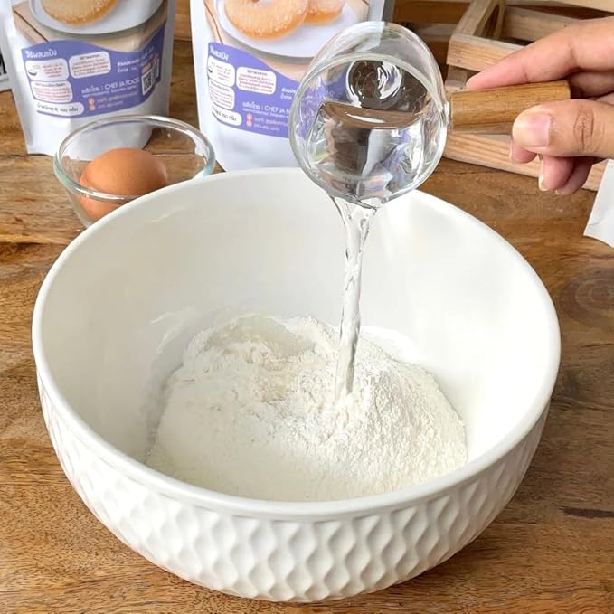 เชฟจ๋า Old-Fashioned Cake Donut Mix Easy-to-Prep Baking Flour for Homemade Donuts (1000g)