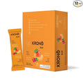 Krono Nutrition Energy Bar - Made with Natural Ingredients - Vegan - Gluten Free - Nuts Free - Soy Free - 50 gram per bars - 12 bars per box (12 count Apricot &amp Cranberry)