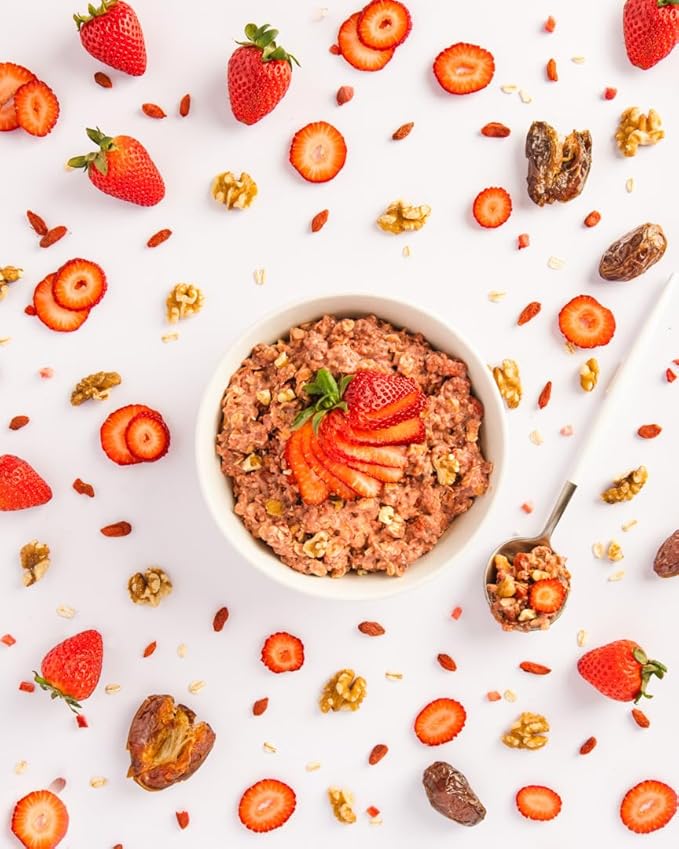 Doc's Daughters Superfood Overnight Oats - Strawberry Shortcake (6 Pack)