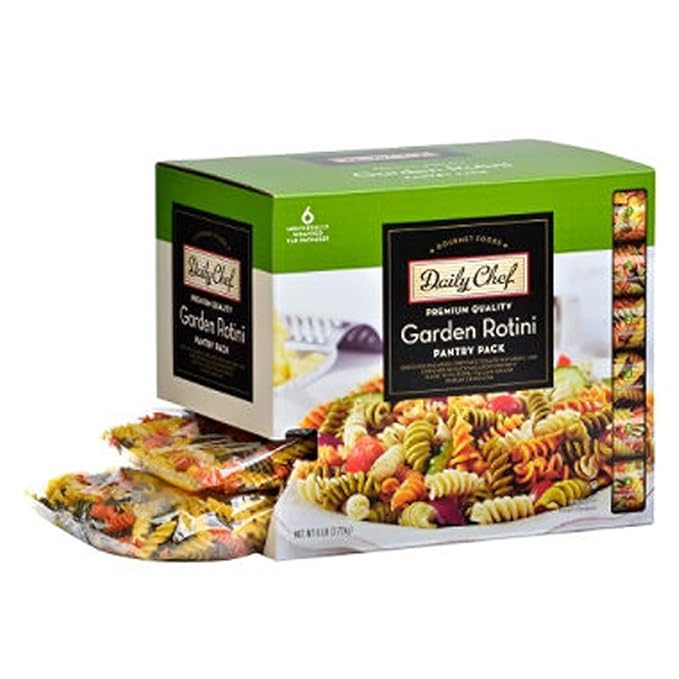 Daily Chef Garden Rotini Pantry Pack - 1 lb. - 6 ct.