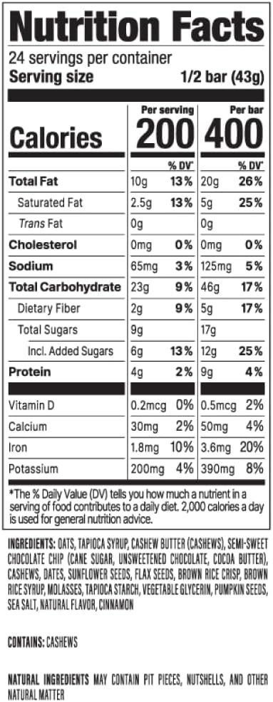 PROBAR MEAL Bar – Plant Based Meal Replacement Bar with Whole Food Ingredients Oats Nuts &amp Seeds Vegan Gluten Free Non-GMO Nutrition Bar for Breakfast Travel &amp On-the-Go Energy (Oatmeal