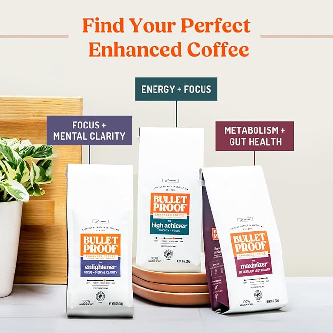 Bulletproof Coffee + Collagen Single-Serve Coffee Pods 24 Count Clean Coffee Tested for Toxins
