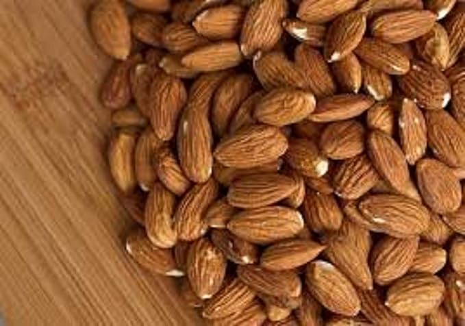 Dry Roasted California Salted Almonds with Healthy Himalayan Salt (4 Lbs.) - Vegan &amp Keto Friendly - Roasted to Perfection - Super Crunchy - Secert Family Recipie - Farm Fresh Nuts Brand