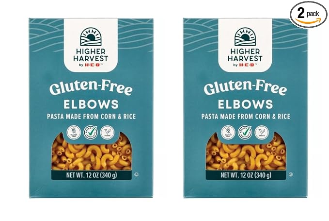 Higher Harvest by HEB Gluten Free Pasta - 2 pack (Elbows 12oz)