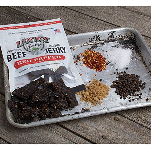 Lucky Beef Jerky - 3oz Slab (Assorted 12 Pack)