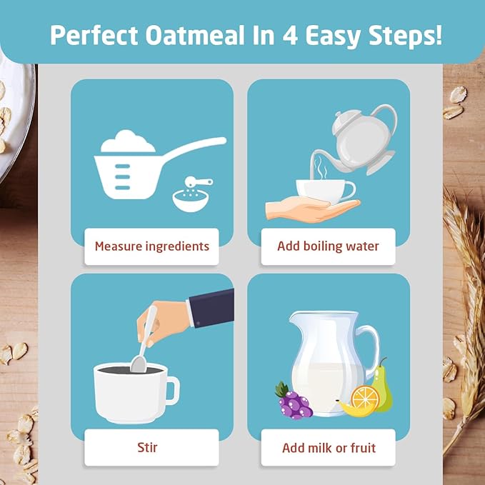Farm to Table Foods Ultimate Organic Whole Grain &amp Oatmeal - High Fiber &amp Protein All Natural - 10 lb. Bag
