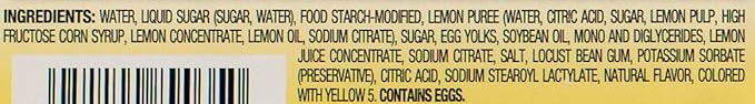 Duncan Hines Wilderness Lemon Crème Pie Filling and Topping 21 oz. (Pack of 8)
