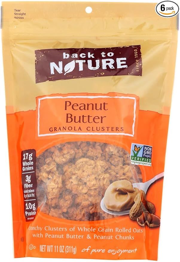 Granola Clusters PNUT BTR Pack of 6