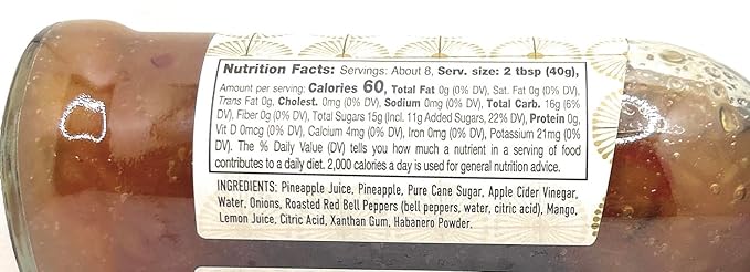 Four Star Provisions Fischer &amp Wieser - Sauces Spreads Jellies Jams &amp Dips (Roasted Pineapple Habanero Sauce 12.3oz)