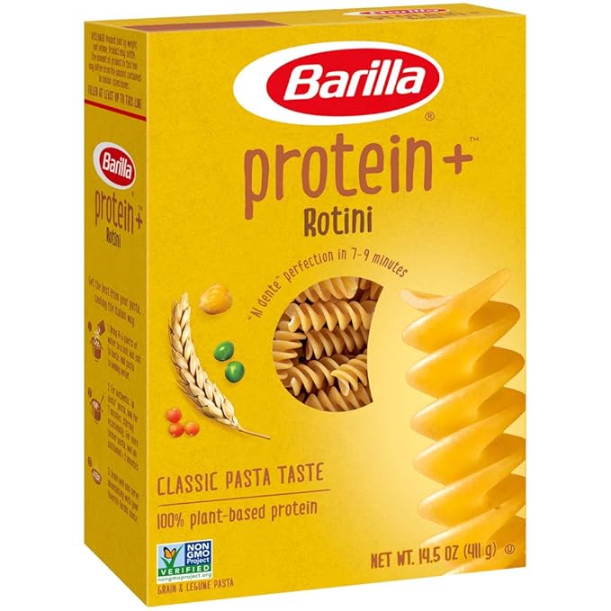 Barilla Rotini Plus 14.5 Ounce Boxes (Pack of 8)