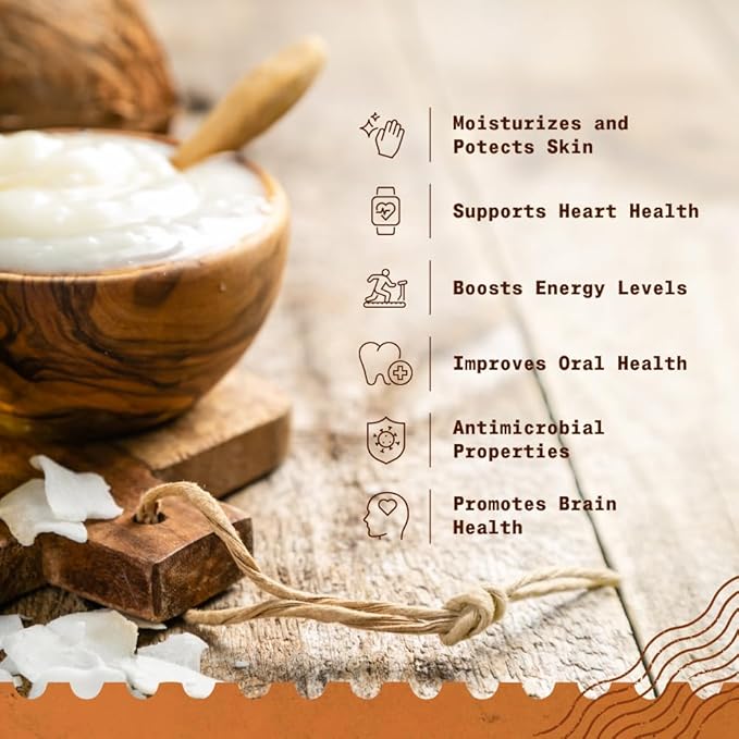 NaturaleBio Organic Virgin Coconut Oil 32 fl oz Raw Cold Pressed for Skin Hair Moisturizer Massage Body Hand Cream Vegan Butter Alternative Ideal Lotion Perfect Care