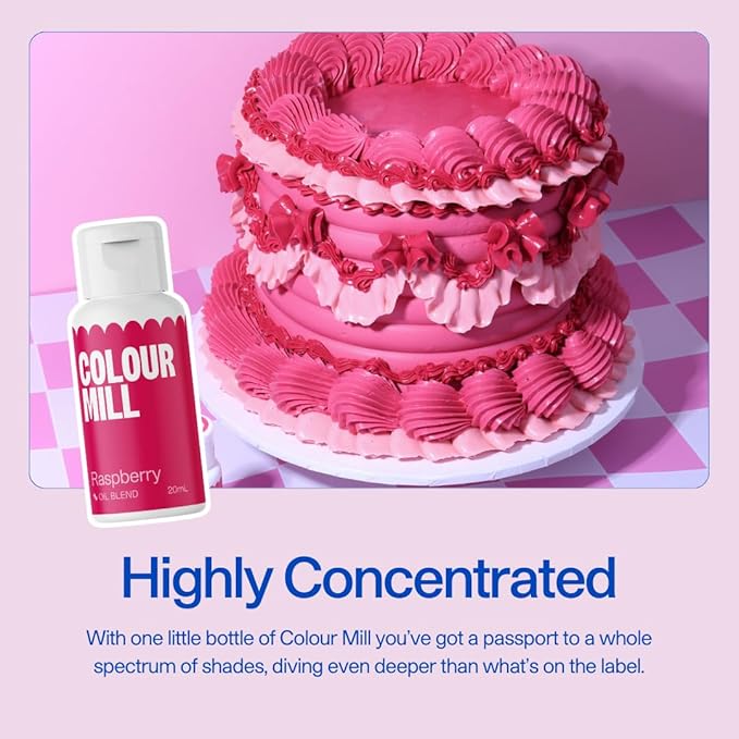 Colour Mill Oil-Based Food Coloring 100 Milliliters (Purple)