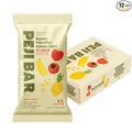 PEJI BAR Superfood Energy Bars | Tropical Crunch Banana Pineapple Flavor | Gluten Free 6g Protein Fiber Whole Ingredients No Sugar Added | Adventure Ready Snack 12 Count