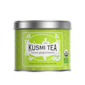 Kusmi Tea - Green Ginger Lemon - Organic Blend of Green Tea with Ginger &amp Lemon - Enjoy Hot or Iced - Loose Leaf Tea - Tin Box of 3.5 oz - Quantity for about 50 cups