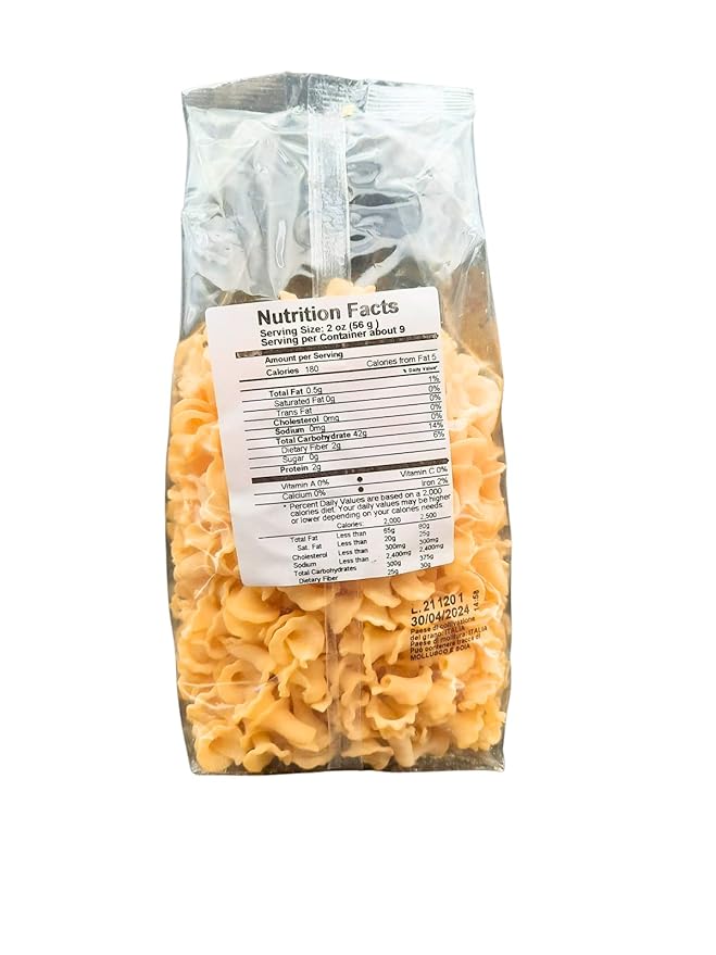 PANSARDO Gigli Di Semola Durum Wheat Semolina Italian Pasta - 2 Pack