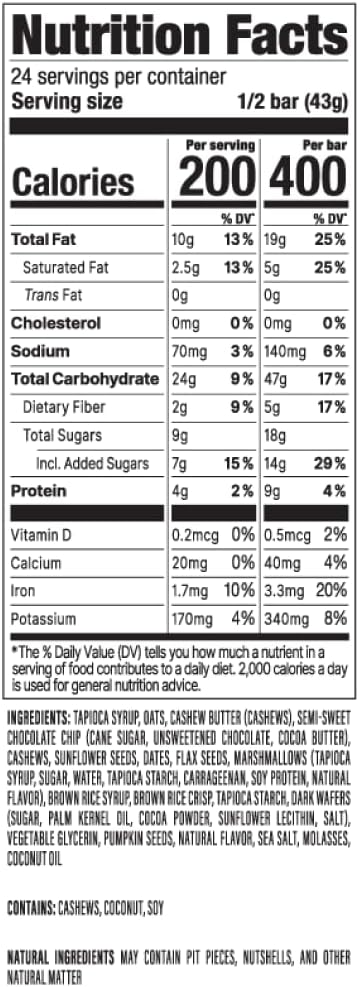 PROBAR - MEAL Bar S'Mores Non-GMO Gluten-Free Healthy Plant-Based Whole-Food Ingredients Natural Energy (12 Count)