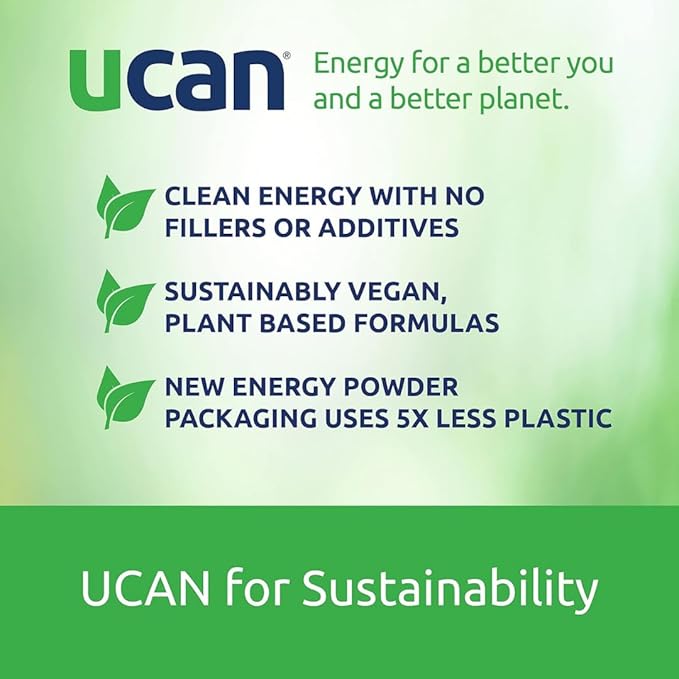 UCAN Energy Bars | Low Sugar Low Calories | Gut Friendly Caffeine-Free Vegan Non-GMO No Soy Keto Friendly | Running Cycling Fitness Pre &amp Post Workout | Salted Peanut Butter 12 Count