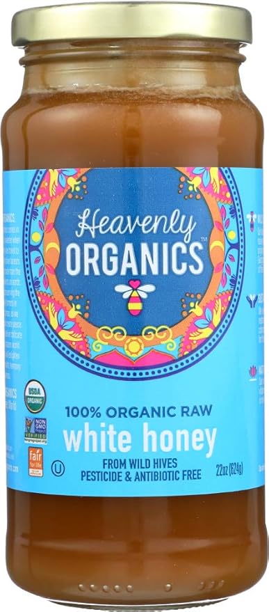 HEAVENLY ORGANICS HONEY OG1 WHITE Size - 22 Ounce Pack of 6