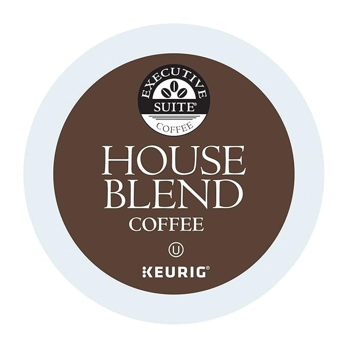 Executive Suite House Blend Coffee Pods for Keurig K-Cup Brewers Box of 70 Pods