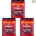 Folgers House Blend Ground Coffee Medium Roast 9.6 Ounce (Pack of 3)