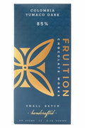 Fruition Chocolate Works Colombia Tumaco 85% Dark Chocolate Bar 2.12 Oz