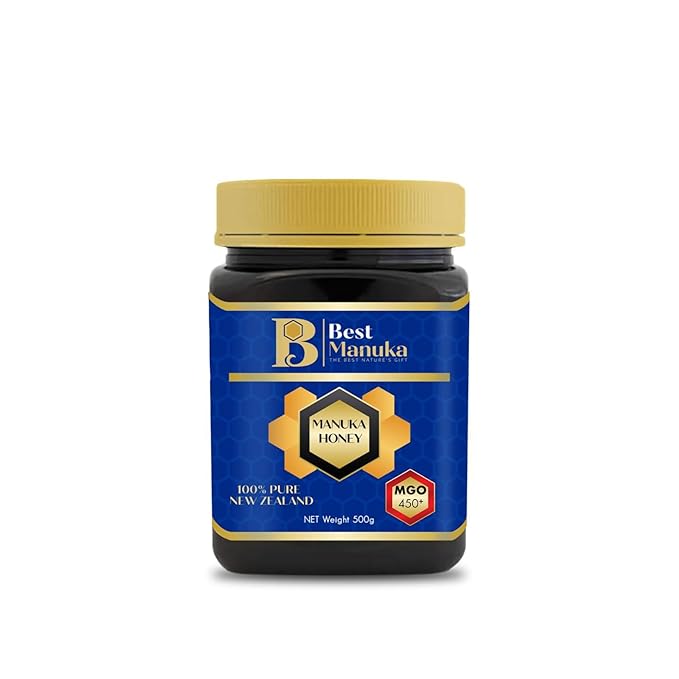 Best Manuka MGO 450+ 500g Manuka Honey New Zealand