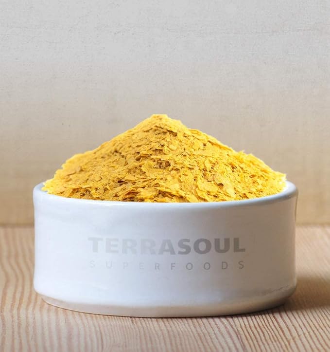 Terrasoul Superfoods Premium Nutritional Yeast Flakes 2 Lbs (Pack of 2) Fortified Savory Superfood for Vegan Cheese Seasoning and Plant-Based Protein Boost
