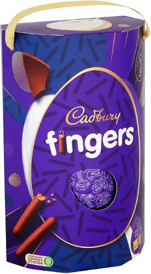 Cadbury Dairy Milk Fingers Easter Egg 213g (Pack of 1)