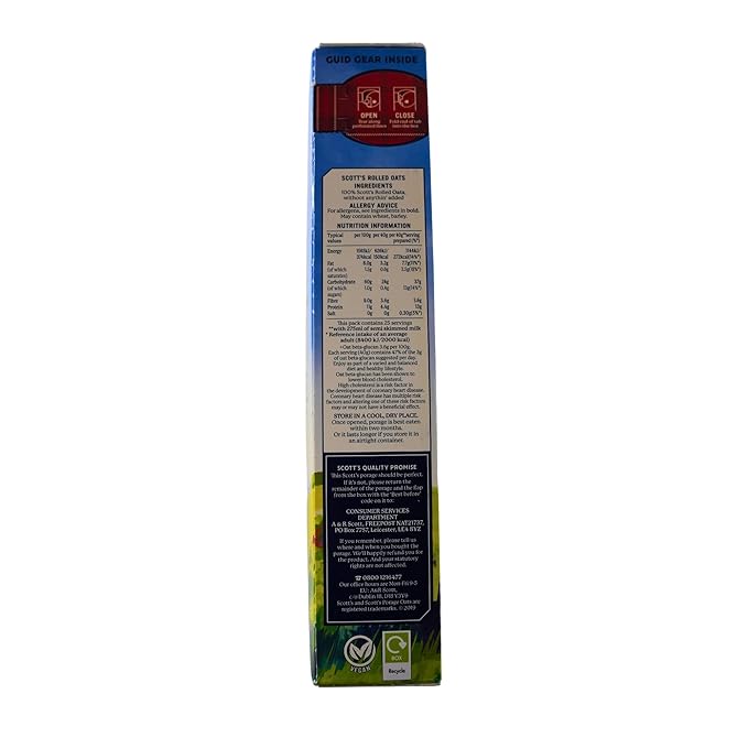 Scott's Porage Oats Original (1Kg) - Pack of 2