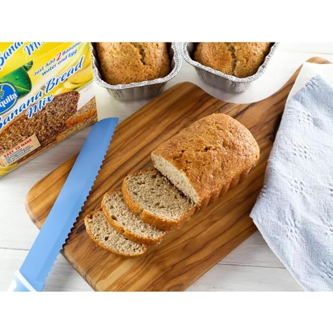 Chiquita! Banana Bread Mix Easy-to-Make Baking Mix (Just Add Bananas Water &amp Egg) No Artificial Flavors or Preservatives 13.7 oz (390g) Each 2-Pack (Total 27.4 oz)