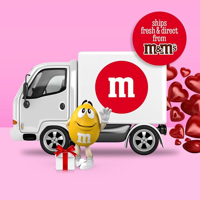 M&ampM’S WORLD Galentine’s Day Chocolate Candy 2 lbs Celebrate Love With Your Galentine’s Unique Gift for Friends Singles and Parties Create DIY Party Favors