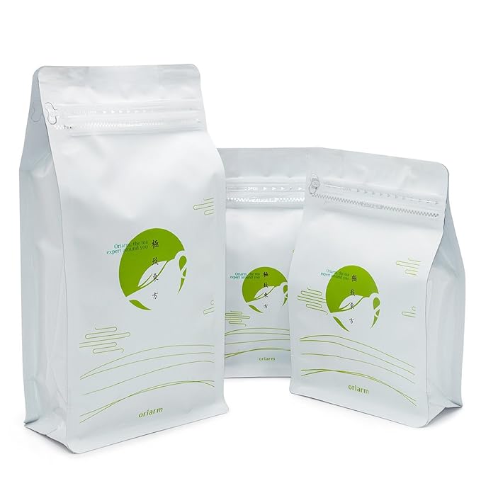 Oriarm 1000g / 35.3oz Gaba Oolong Tea Loose Leaf - High Mountain Taiwan Oolong Black Tea Leaves - Taiwanese Wu Long Alishan Tea - Naturally Processed