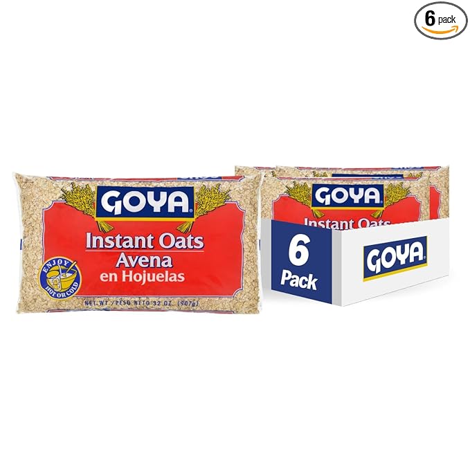 Goya Foods Instant Oats 32 Ounce (Pack of 6)