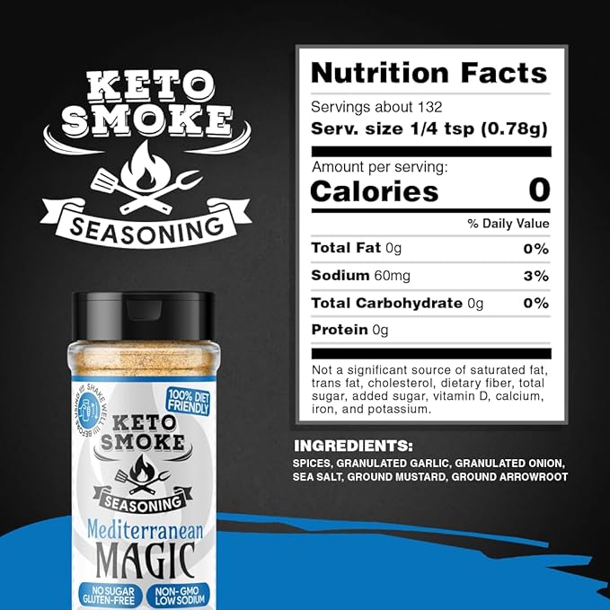 World Tour Trio – Keto Smoke 3-Pack: Original Blend + Mexican Fiesta + Mediterranean Magic (Small Bottles) | Smoky Zesty &amp Herbaceous | Keto-Friendly Sugar-Free Low Sodium