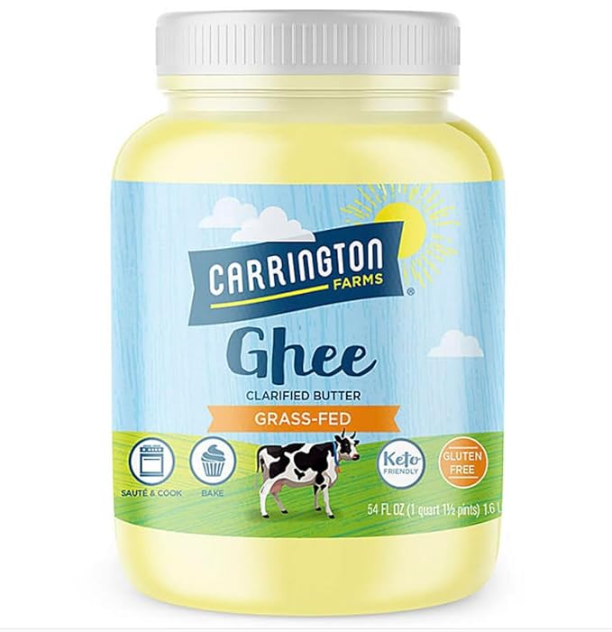Original Ghee - Grass Fed USDA Certified Ghee Butter - Rich in Vitamins A D and E - Diet Friendly - 56 Ounces