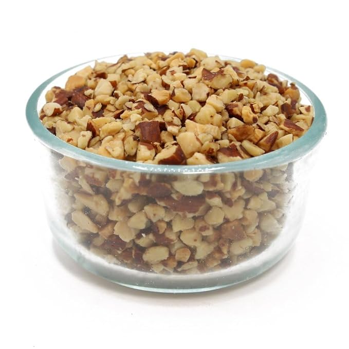 C.J. Dannemiller Chopped Almonds Bulk 10 LB Box Roasted &amp Salted Medium Chopped Almonds Perfect for Snacking Baking Cooking
