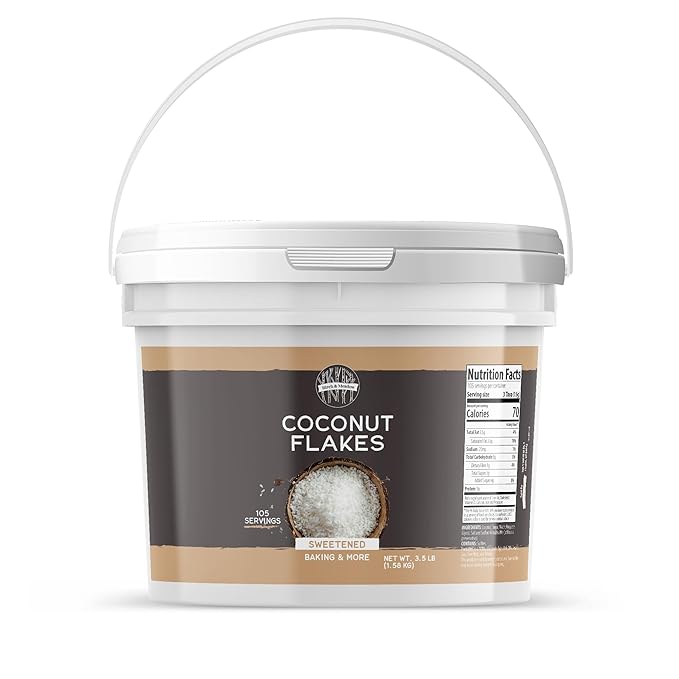 Birch &amp Meadow 1 Gallon Coconut Flakes Sweetened Baking &amp More