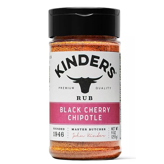 Knde's Black Cherry Chipotle Premium BBQ Rub 9 oz