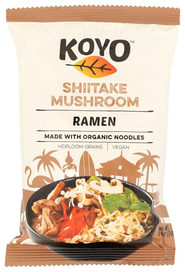 Koyo Foods Mushroom Dry Ramen 24x 2 Oz