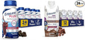 Ensure Plus Nutrition Shake 24 Count With 16 Grams of Protein Meal Replacement &amp Max Protein Milk Chocolate Nutrition Shake 30g Protein 1g Sugar 4g Comfort Fiber