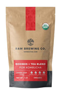 Kombucha.com Certified Organic Loose Leaf Rooibos &amp Tea - Kombucha Brewing Blends (Rooibos/Black/Green/White Tea Blend 1 Pound) - 30% Rooibos 70% Tea. Makes up to 50 gallons.
