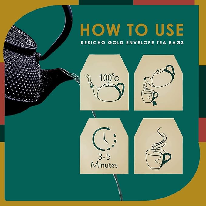 Kericho Gold Black Loose Leaf Tea - 500g (Pack of 2)