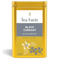Tea Forte Black Currant Premium Loose Leaf Caffeinated Black Tea Blend Canister Makes 35-50 Cups