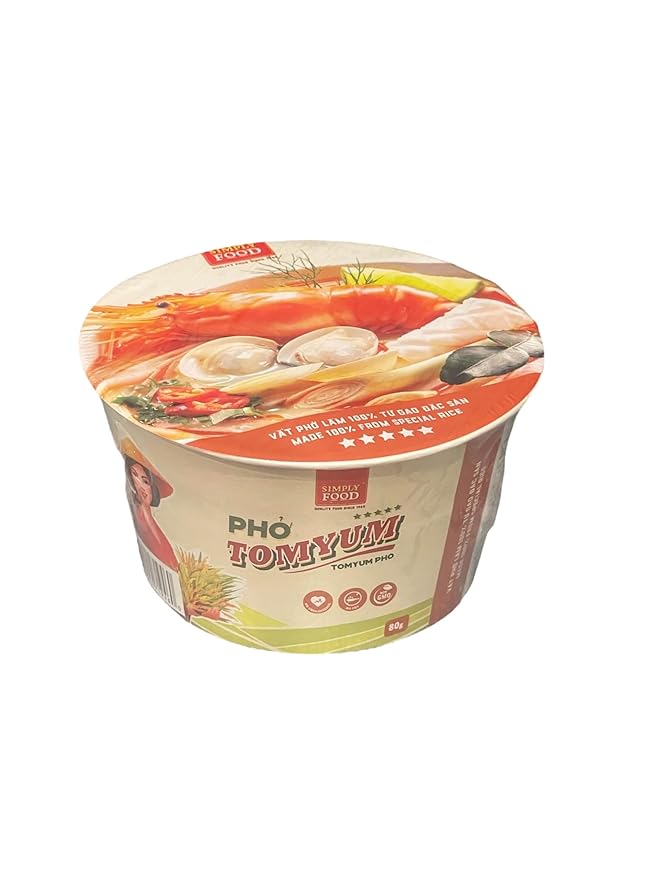 Asia Style Instant Noodles (CASE SET INSTANT PHO TOMYUM BOWL)