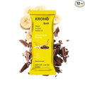 Krono Nutrition Energy Bar - Made with Natural Ingredients - Vegan - Gluten Free - Nuts Free - Soy Free - 50 gram per bars - 12 bars per box (12 count Chocolate &amp Banana)