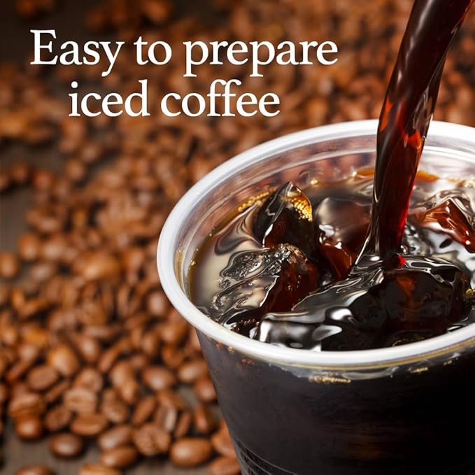 CoolBrew Vanilla 6 Pack - 32 DRINKS PER BOTTLE - Fresh Cold Brew Liquid Concentrate - For Iced or Hot Coffee Unsweetened No Preservatives