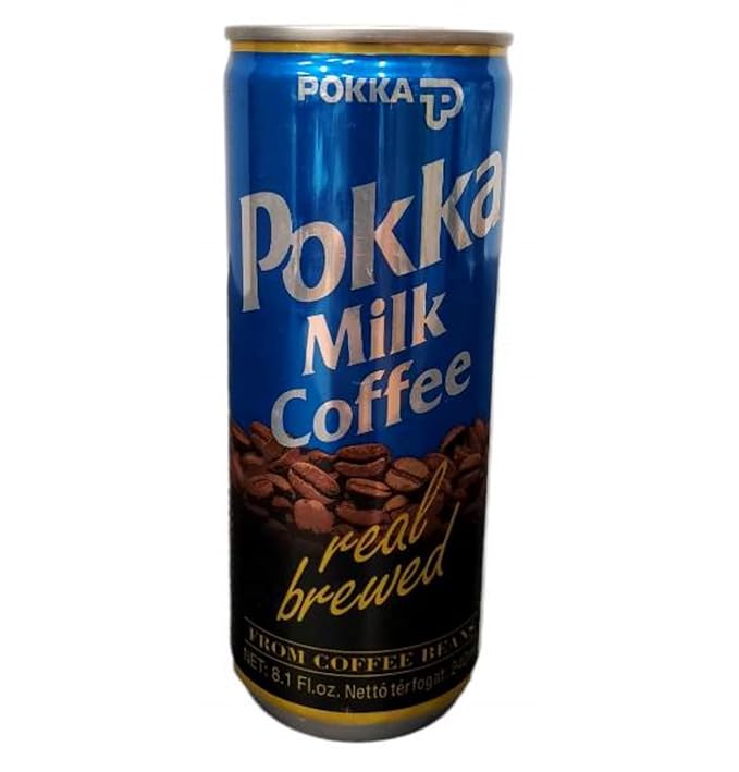 POKKA Coffee 9-Pack Set - Milk Coffee Vanilla Coffee Cappuccino 8.1 Fl Oz (240ml) Each (Milk Coffee)
