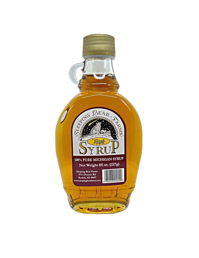 All Natural 100% Bulk Pure Maple Syrup Grade B Gourmet Pack in Glass Jar - Case of 12 Wholesale