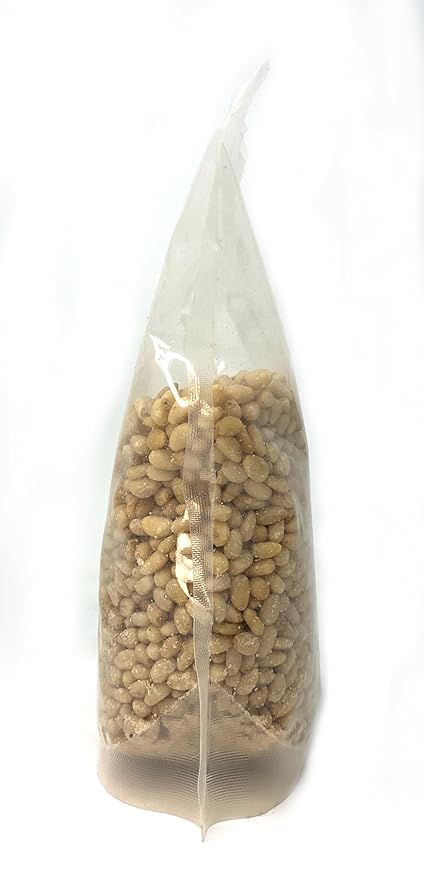 Essential Spice Organic Pine Nuts (Pignolias) 1 Lb – Premium Quality Raw &amp Natural Perfect for Pesto Baking Salads and Snacking – Rich in Protein &amp Healthy Fats – Fresh Non-GMO Reseala